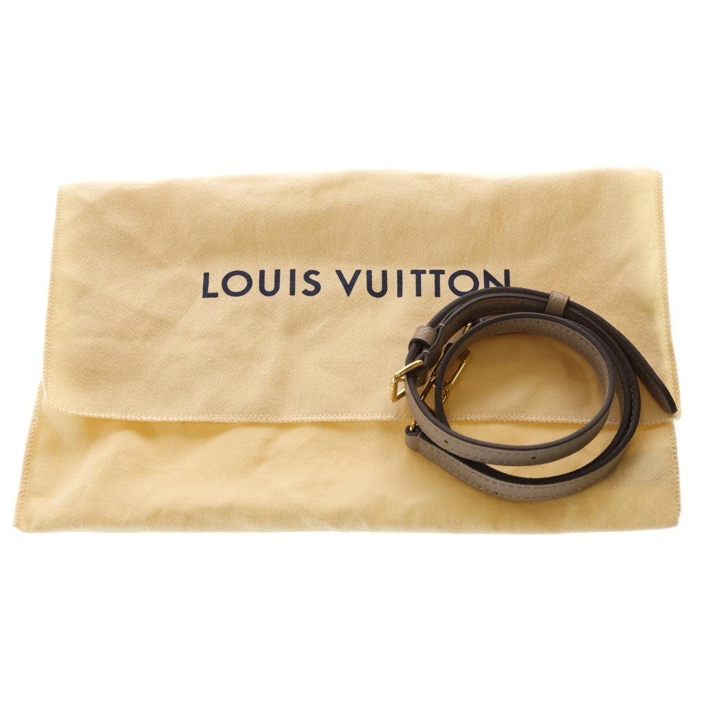 LOUIS VUITTON(ルイヴィトン) モノグラム アンプラント ミニバムバッグ バイカラー ショルダーバッグ ベージュ レザー M83219 ゴールド金具 レディース
