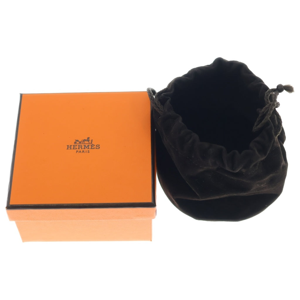 HERMES(エルメス) ケリードッグ ブレスレット ブラック レザー ゴールド金具 Y刻印 レディース