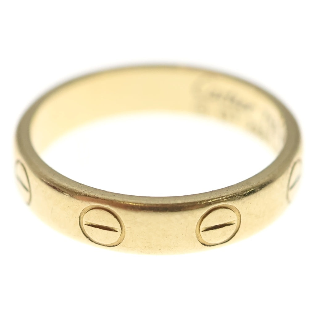 Cartier(カルティエ) ミニラブ リング 指輪 ゴールド K18YG #47 レディース