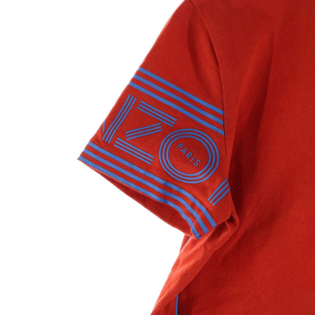 KENZO(ケンゾー) 袖ロゴ Tシャツ レッド #XS F952TS783985 レディース