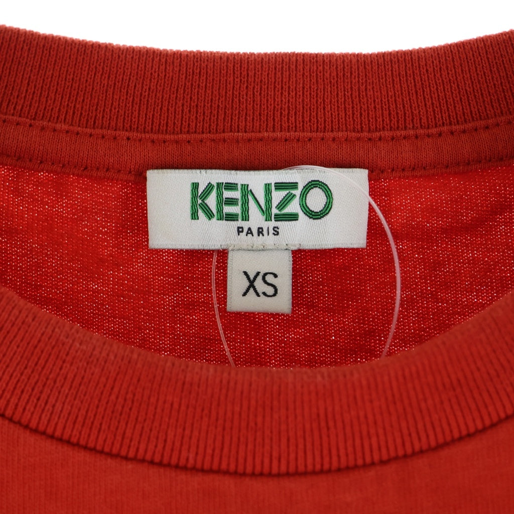 KENZO(ケンゾー) 袖ロゴ Tシャツ レッド #XS F952TS783985 レディース
