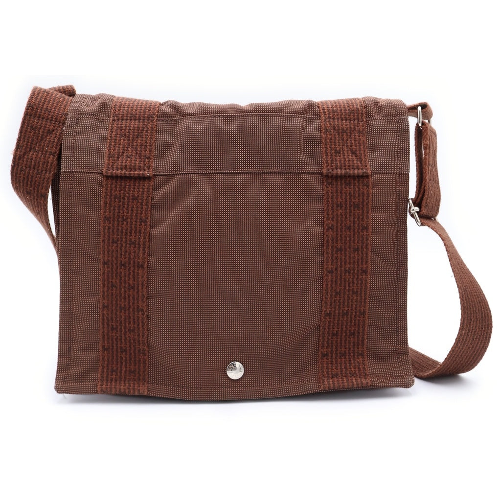 HERMES(エルメス) エールライン ショルダーバッグ ブラウン シルバー金具 レディース
