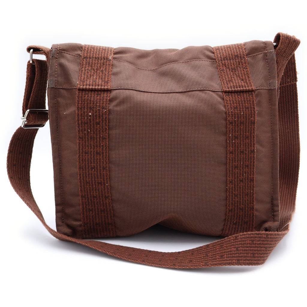 HERMES(エルメス) エールライン ショルダーバッグ ブラウン シルバー金具 レディース