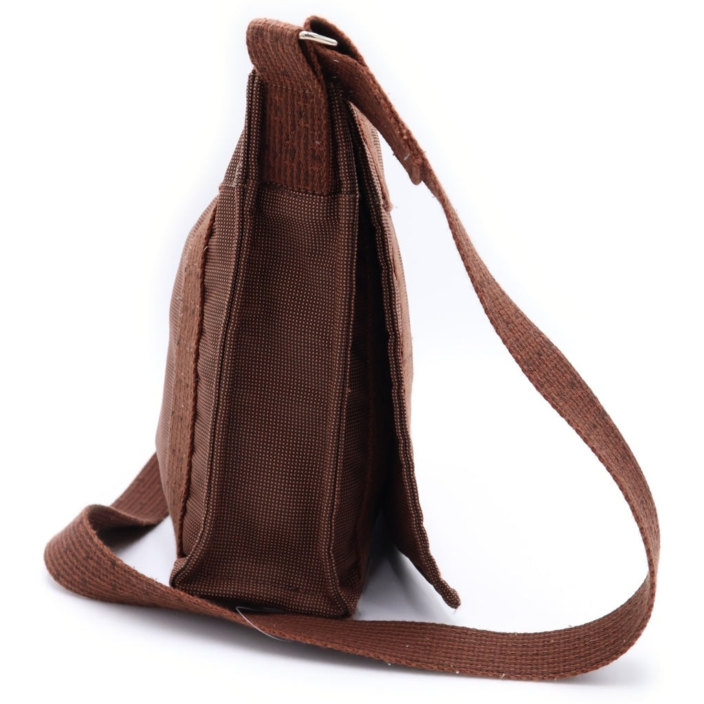 HERMES(エルメス) エールライン ショルダーバッグ ブラウン シルバー金具 レディース