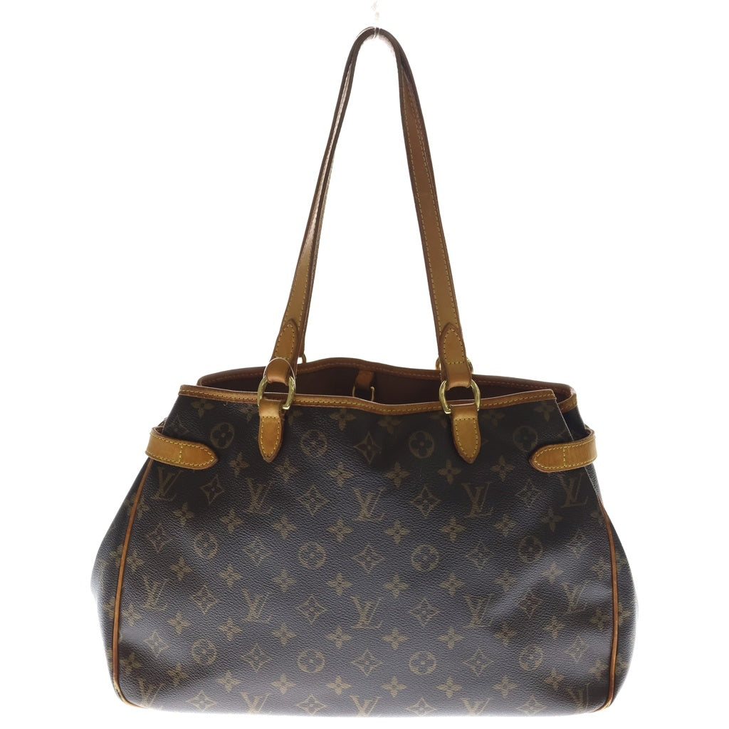 LOUIS VUITTON(ルイヴィトン) モノグラム バティニョール・オリゾンタル M51154 ブラウン PVC トートバッグ レディース
