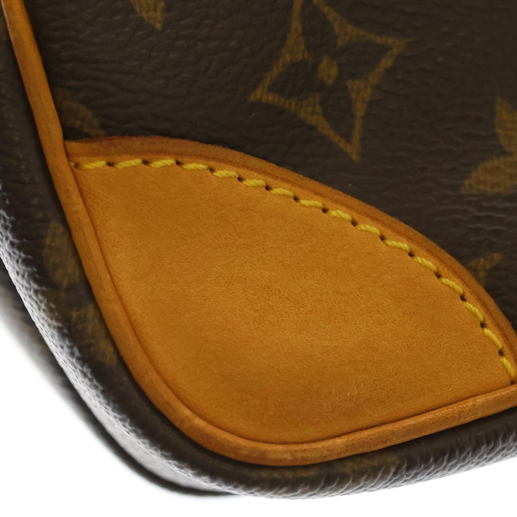 LOUIS VUITTON(ルイヴィトン) モノグラム アマゾン ショルダーバッグ ミニバッグ ブラウン レザー×PVC M45236 ゴールド金具