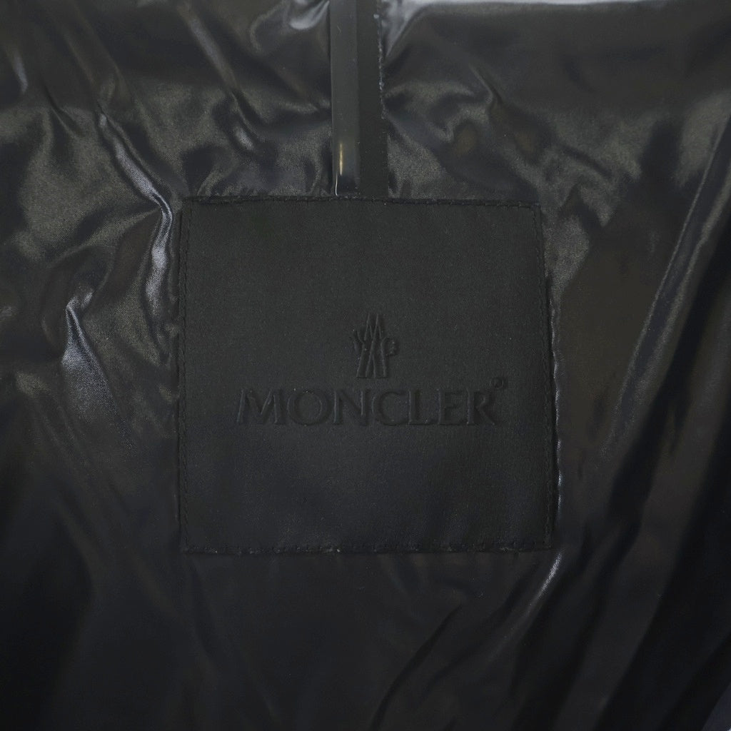 MONCLER(モンクレール) 20AW MAURES ロゴプリント ダウンジャケット ブラック F20911B54410 53333