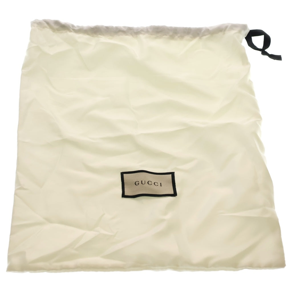 GUCCI(グッチ) GGマーモント ショルダーバッグ ミニバッグ ブラック×ベージュ キャンバス×レザー 447632 ゴールド金具 レディース