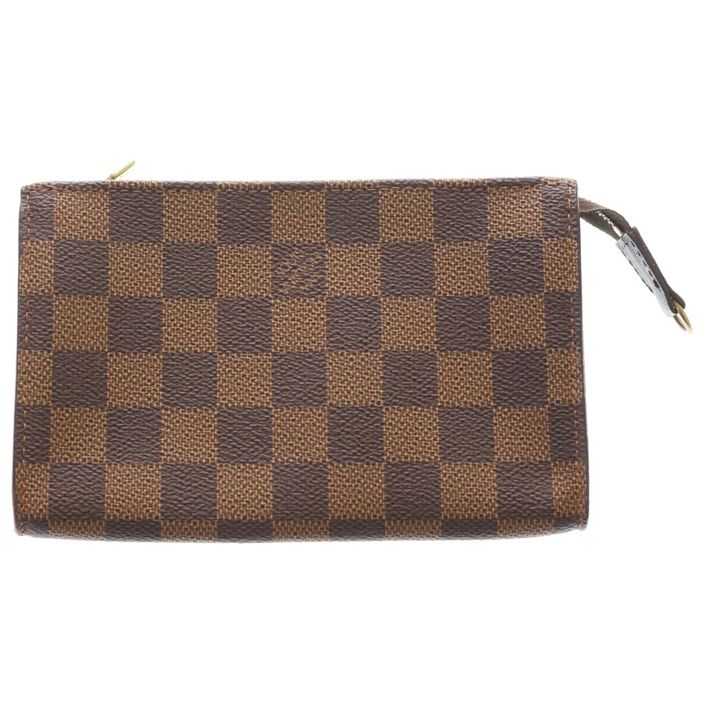 LOUIS VUITTON(ルイヴィトン) ダミエ マレ ハンドバッグ ミニトートバッグ ブラウン レザー×PVC N42240 ゴールド金具 レディース