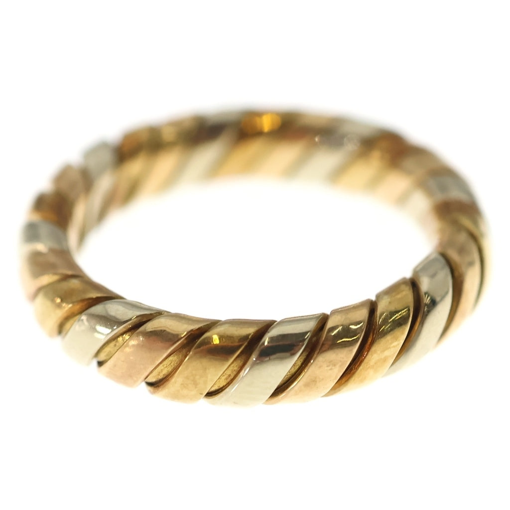 BVLGARI(ブルガリ) トュボガス リング ゴールド×シルバー×ピンクゴールド 750PG×750YG×750SV #14