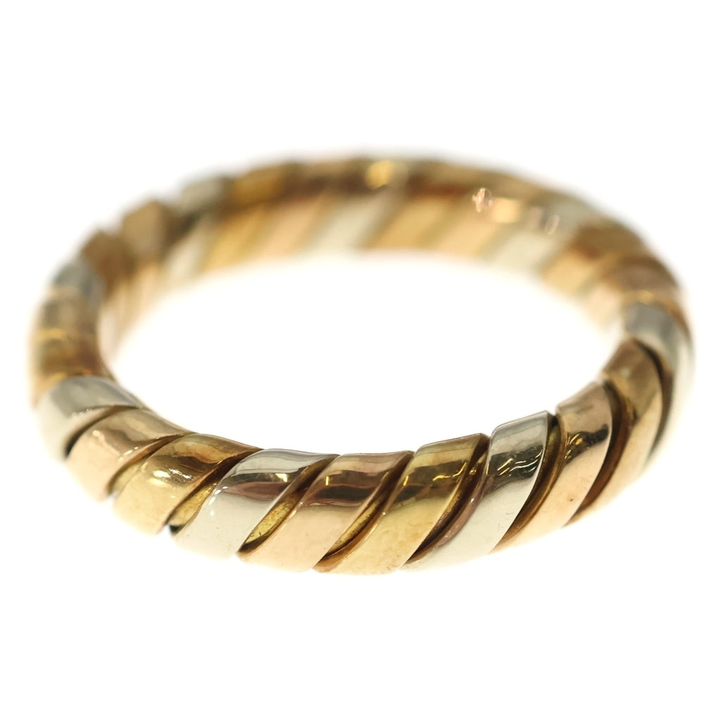 BVLGARI(ブルガリ) トュボガス リング ゴールド×シルバー×ピンクゴールド 750PG×750YG×750SV #14