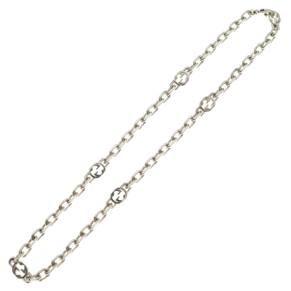 GUCCI(グッチ) インターロッキングG チェーン SV925 ネックレス 759703 シルバー