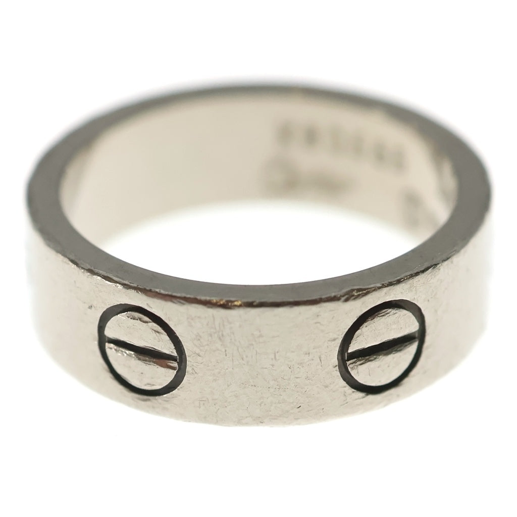 Cartier(カルティエ) ラブ リング ホワイトゴールド 750WG #46 レディース