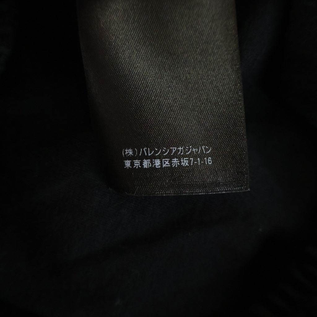 BALENCIAGA(バレンシアガ) 21SS Sports B Track Jacket Suit スポーツ B ロゴ刺繍 ジップアップ トラックジャケット ブラック 659071