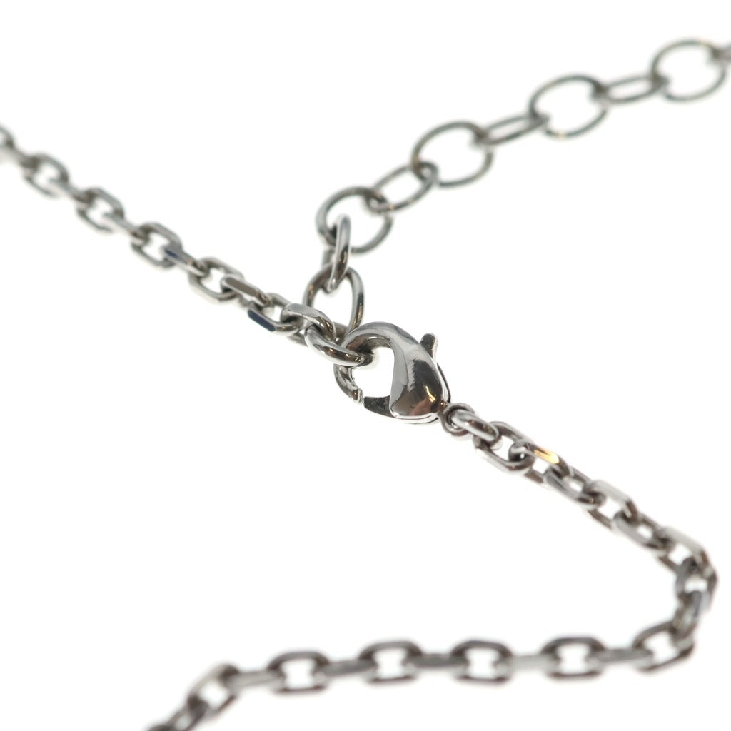 Dior HOMME(ディオールオム) モンテーニュメダリオン ネックレス ペンダント チェーン シルバー×GP ステンレス
