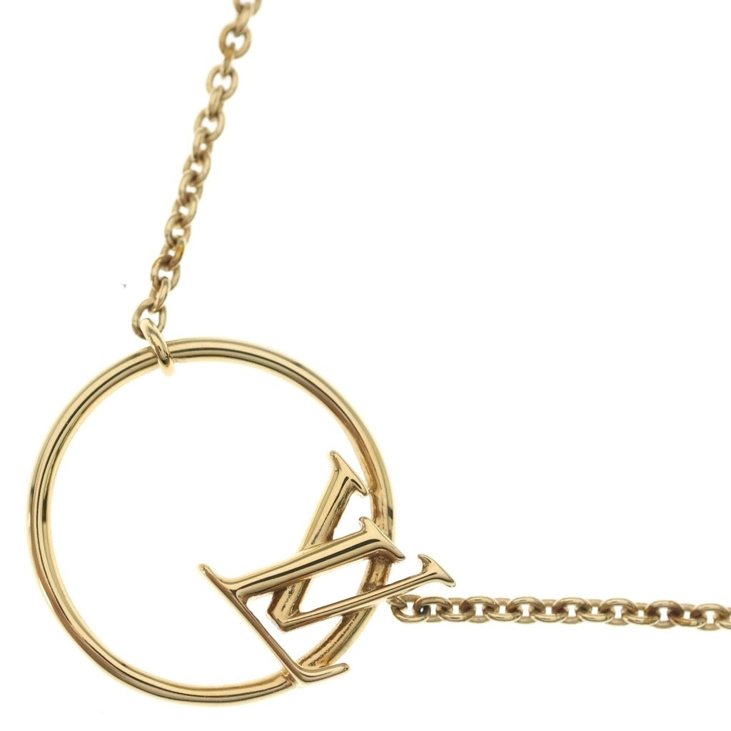 LOUIS VUITTON(ルイヴィトン) コリエ LV エクリプス ネックレス GP ゴールド M00762 レディース
