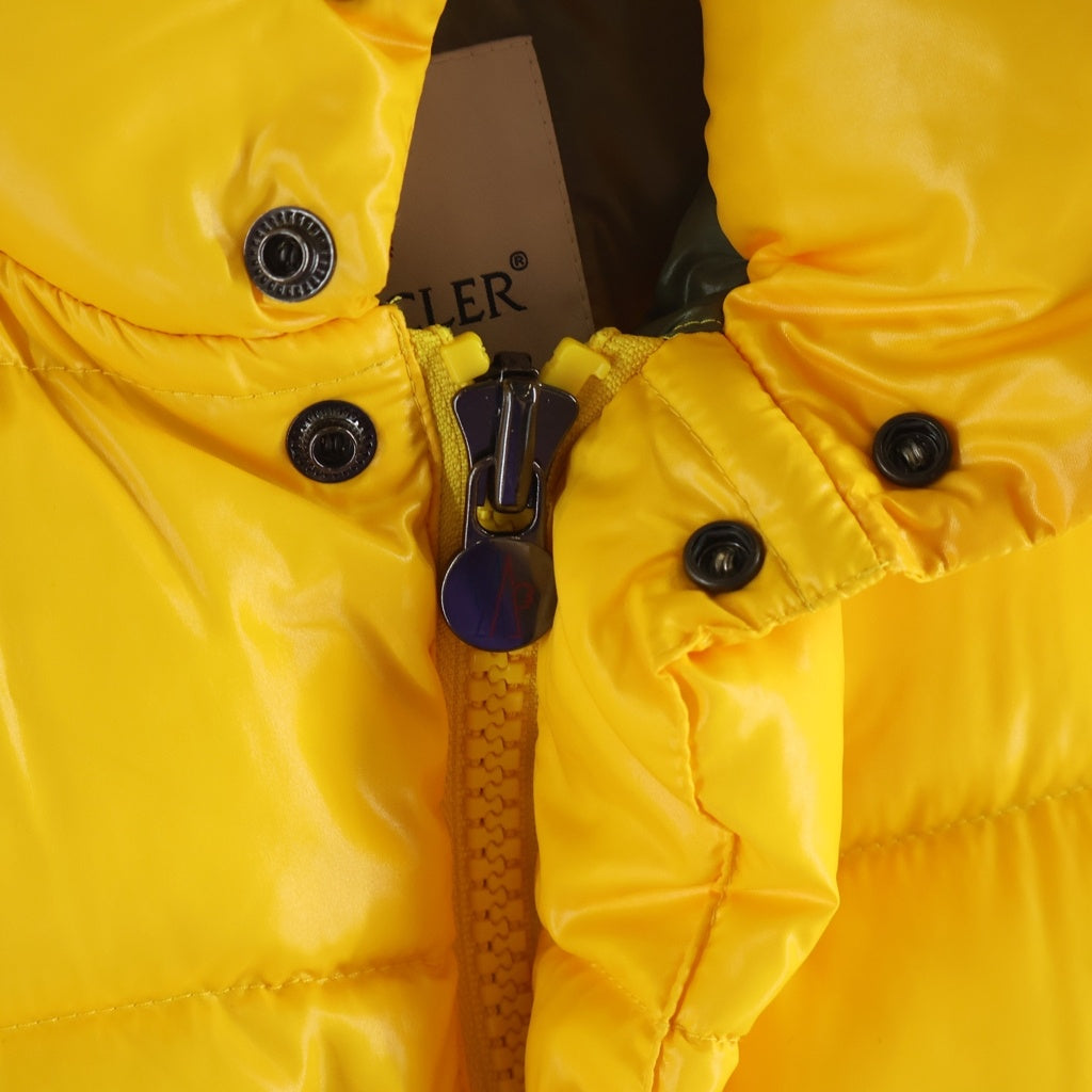MONCLER(モンクレール) ロゴダウンベスト イエロー #1