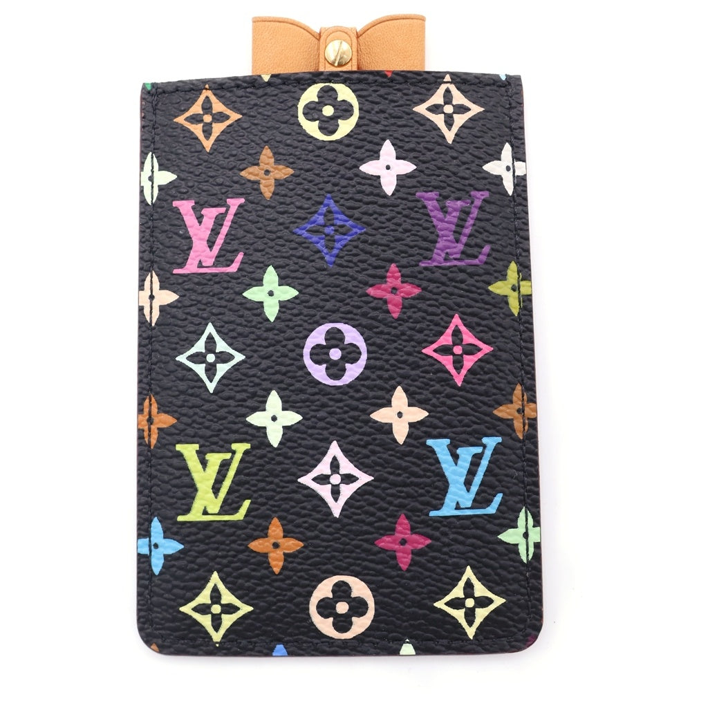 LOUIS VUITTON(ルイヴィトン) モノグラム マルチカラー エテュイ ロワール ミラー ブラック PVC M92650 レディース