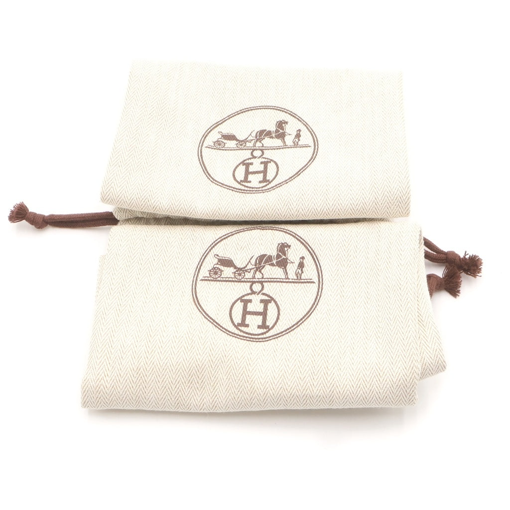 HERMES(エルメス) サントリーニ Hロゴ レザー アンクルストラップ サンダル #36 1/2 ピンク レディース