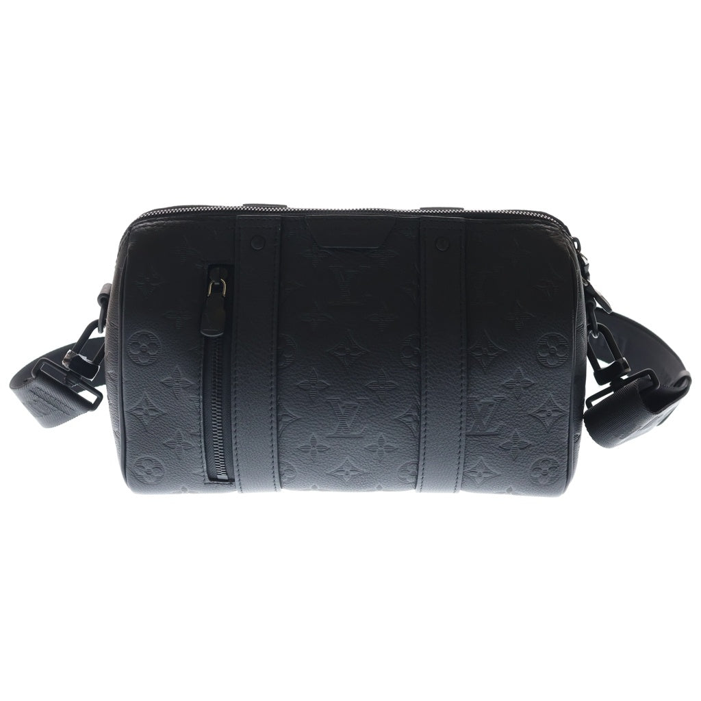 LOUIS VUITTON ルイヴィトン シティ キーポル モノグラム シャドウレザー ショルダーバッグ ノワール ブラック M26750 RFID LOUIS VUITTON(ルイヴィトン) シティ キーポル モノグラム シャドウ