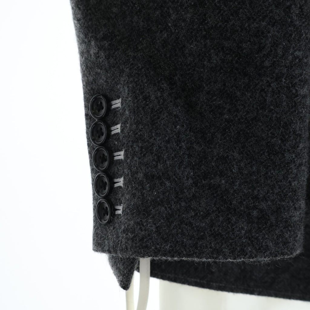 sulvam(サルバム) 23AW 3button piping jacket ウールテーラードジャケット グレー