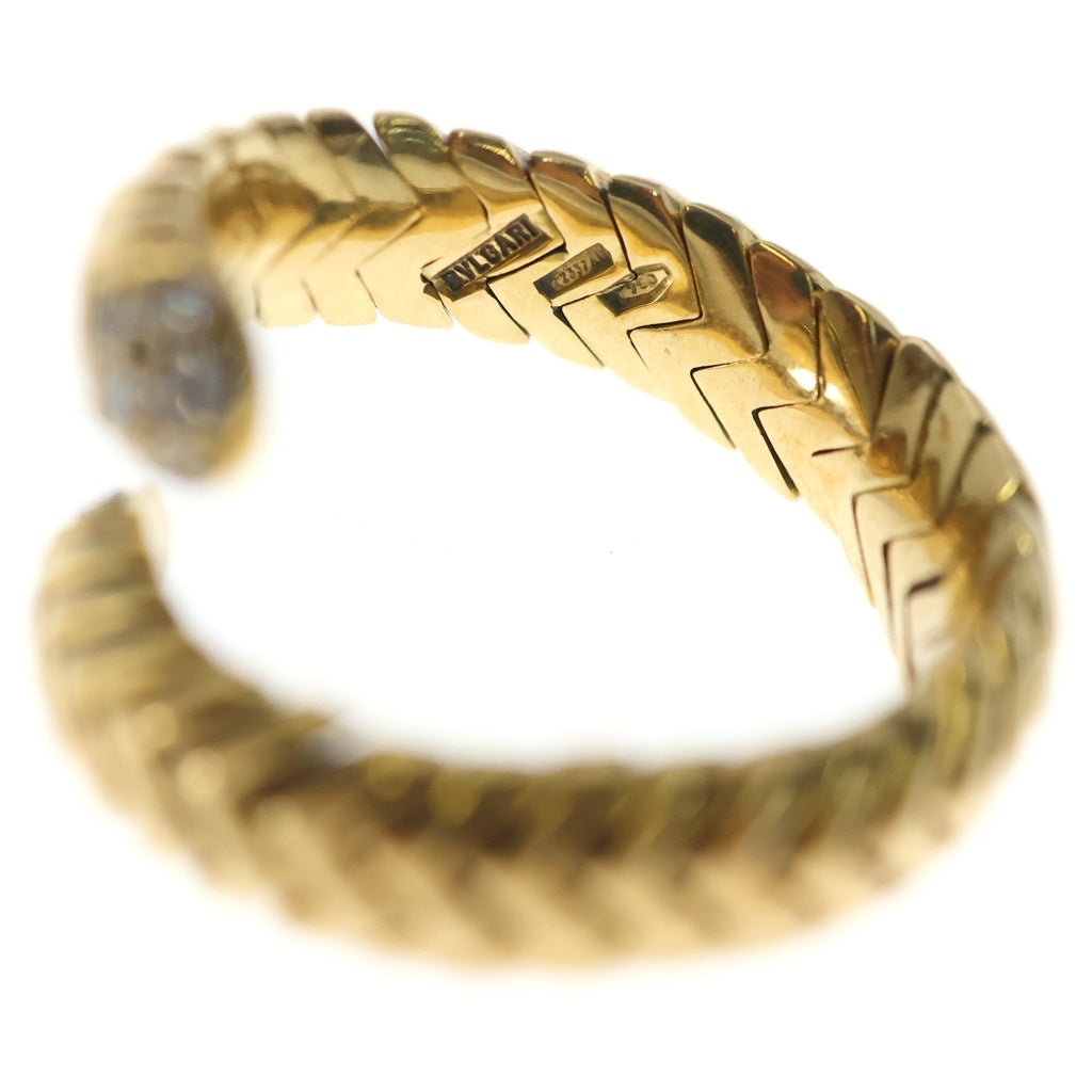 BVLGARI(ブルガリ) スピガ ダイヤ リング イエローゴールド 750YG