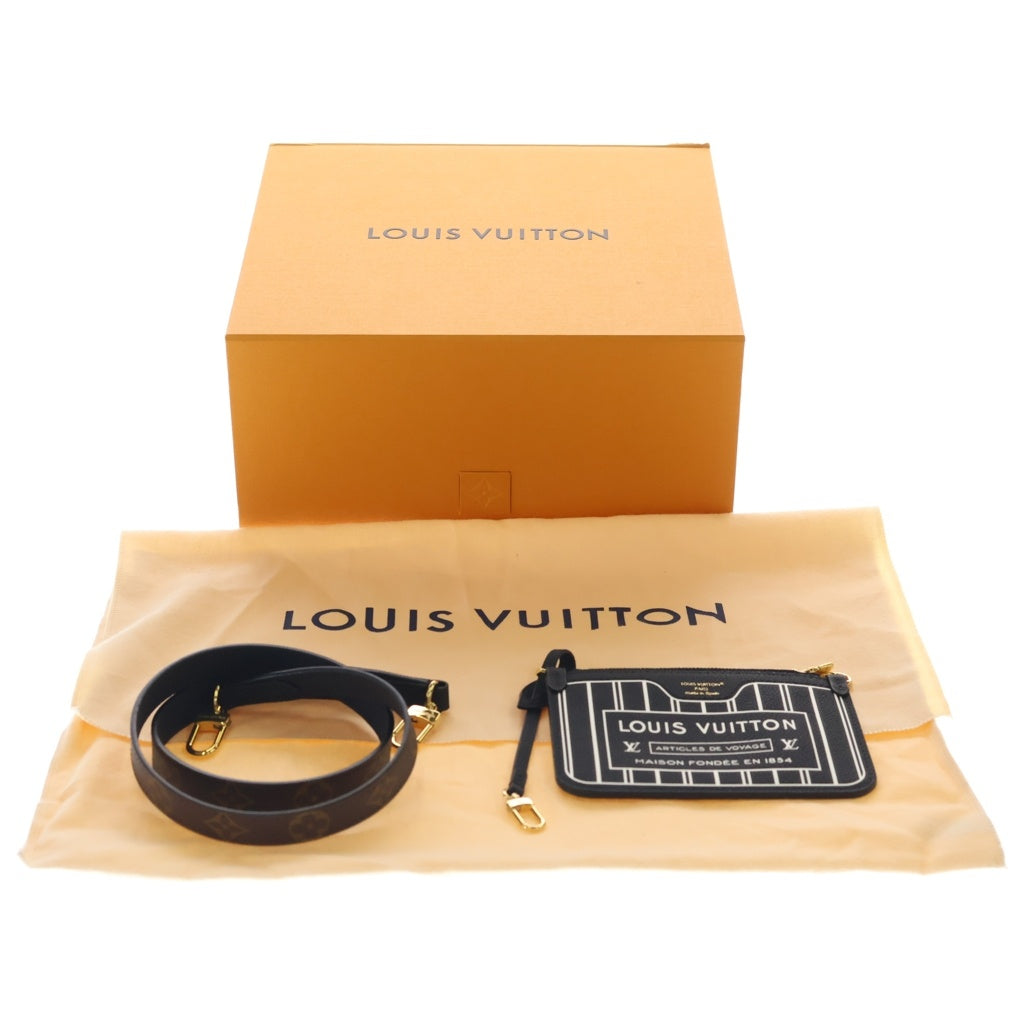 LOUIS VUITTON(ルイヴィトン) モノグラム ネヴァーフル インサイドアウトBB ノワール レザー 2WAY ハンド ショルダーバッグ ブラック M12099 レディース