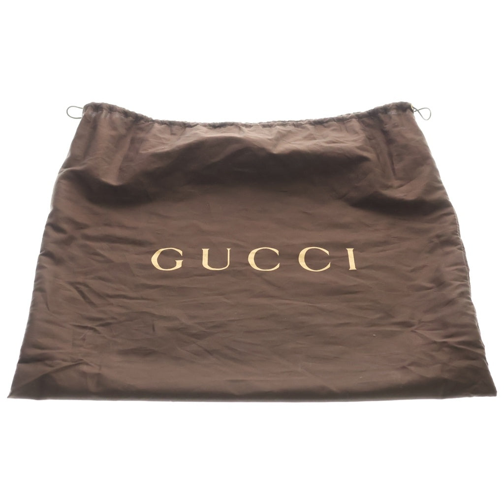 GUCCI(グッチ) ホースビット レザー トートバッグ シルバー金具 ブラック 289716 レディース