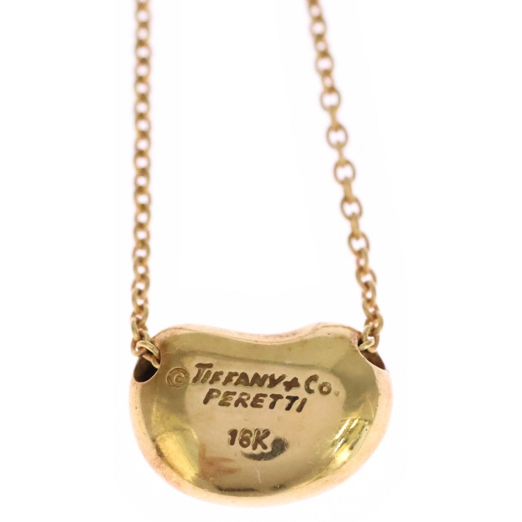 TIFFANY & Co.(ティファニー) ビーンズ ネックレス K18YG イエローゴールド レディース