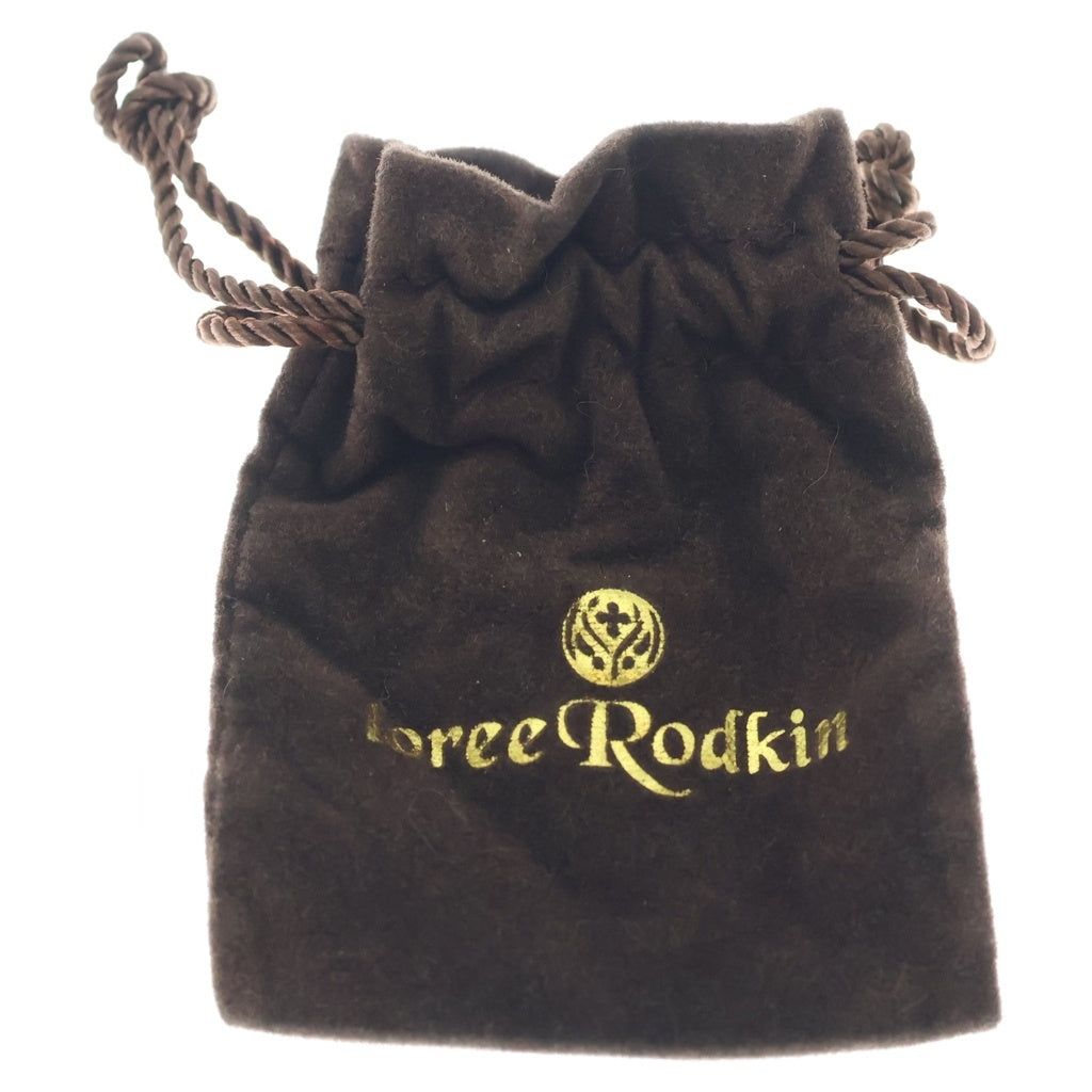 Loree Rodkin(ローリーロドキン) フープ クロス ピアス 925 シルバー