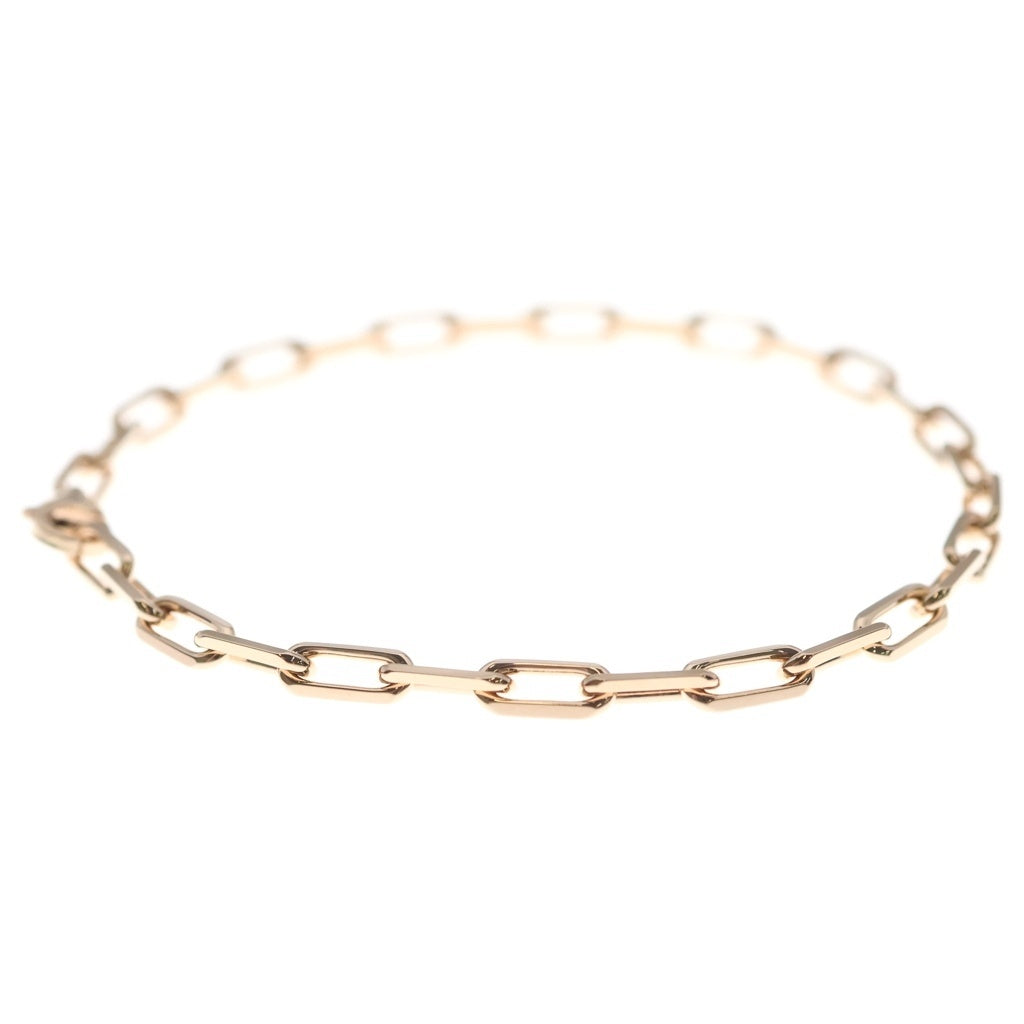 Cartier(カルティエ) サントス ドゥ カルティエ スモール チェーン ブレスレット K18PG ピンクゴールド B6090300 レディース