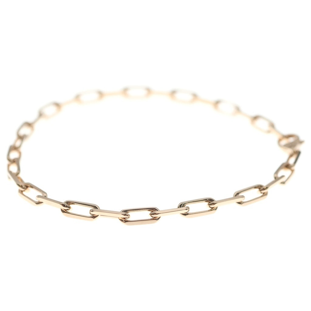 Cartier(カルティエ) サントス ドゥ カルティエ スモール チェーン ブレスレット K18PG ピンクゴールド B6090300 レディース