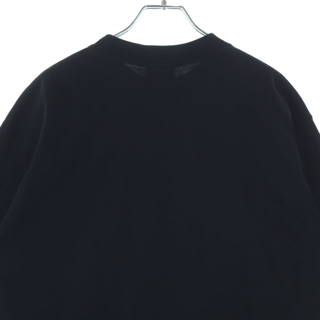 BALENCIAGA(バレンシアガ) 22AW CITIES PARIS MEDIUM FIT T-SHIRT パリロゴプリント半袖Tシャツ ブラック #XXS 612966