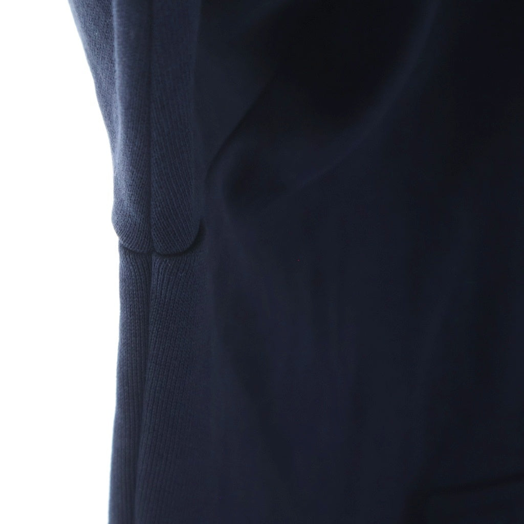 MONCLER(モンクレール) ロゴダブルジップパーカー フーディー ネイビー #XL