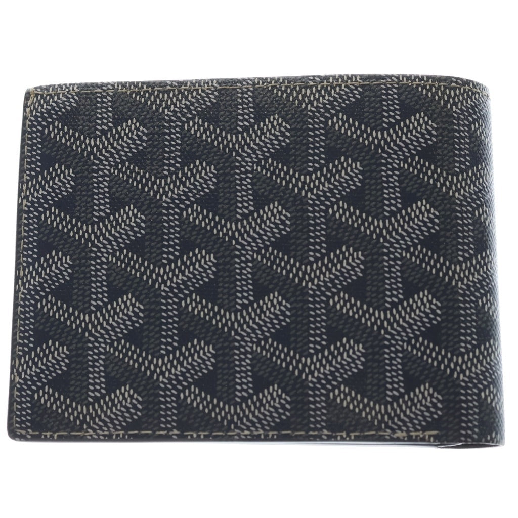 GOYARD(ゴヤール) サン フロランタン 二つ折り財布 コンパクト財布 ヘリボーン PVC レザー グレー