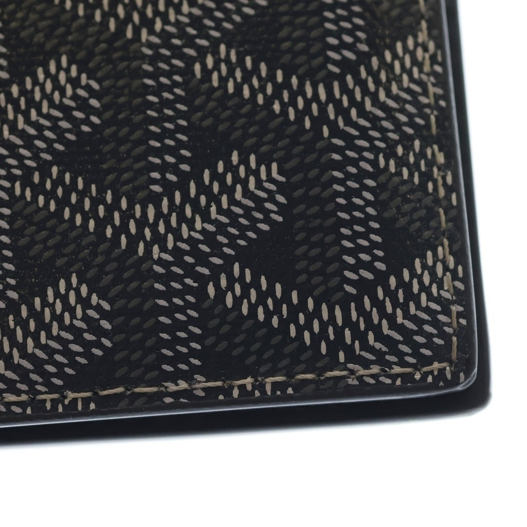GOYARD(ゴヤール) サン フロランタン 二つ折り財布 コンパクト財布 ヘリボーン PVC レザー グレー