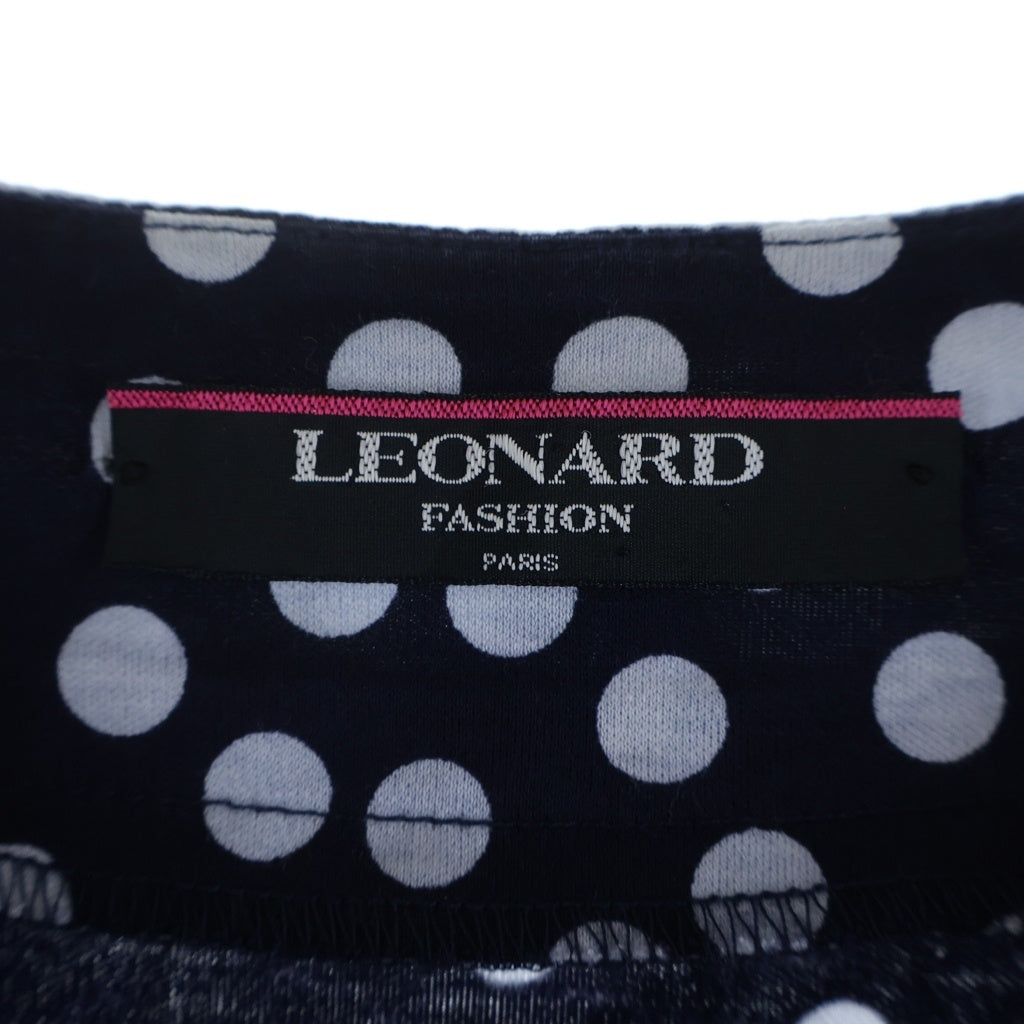 LEONARD(レオナール) ■ワンピース 綿 0350102 Mサイズ レディース