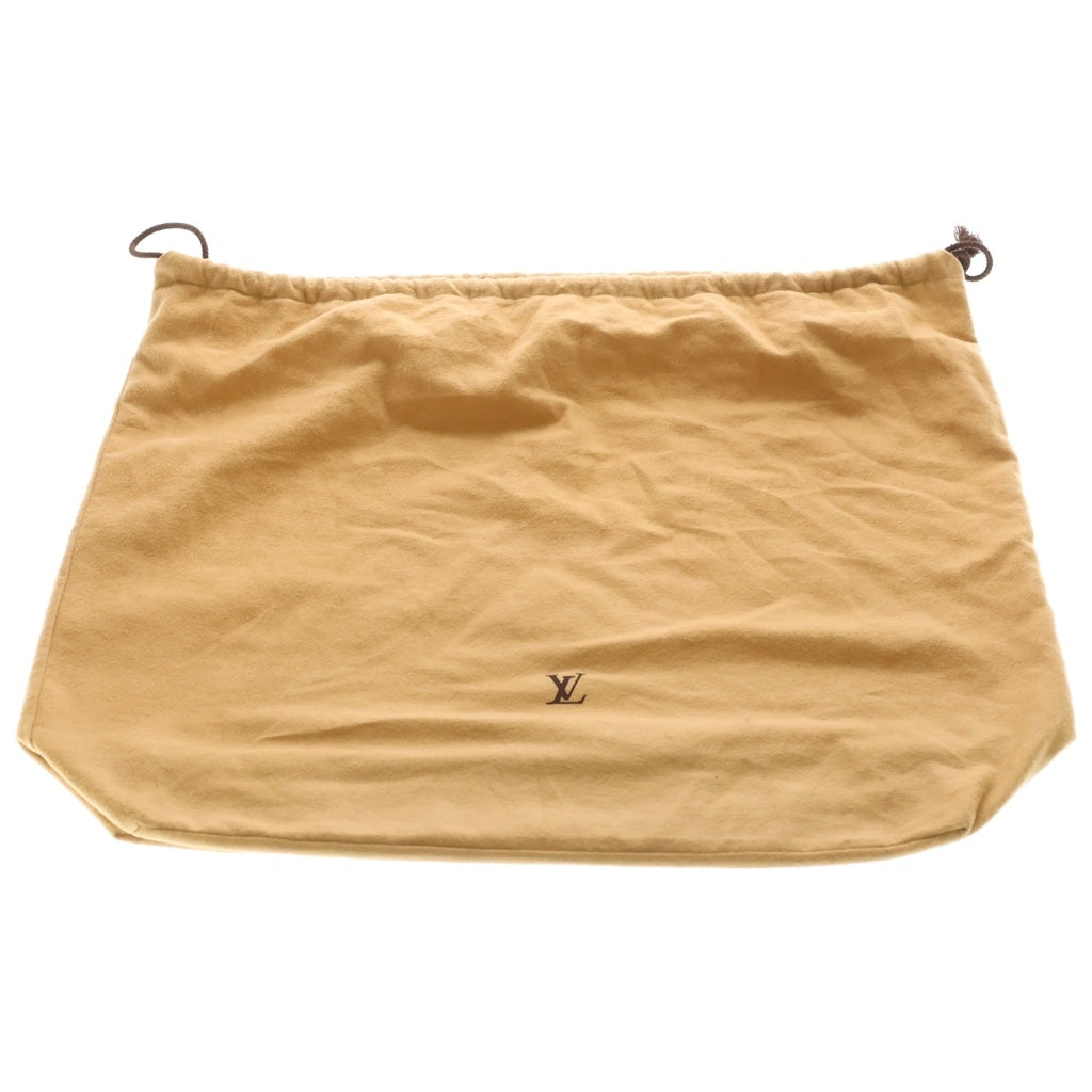LOUIS VUITTON(ルイヴィトン) モノグラム カバ・メゾ トートバッグ ハンドバッグ ブラウン レザー×PVC M51151 ゴールド金具 レディース