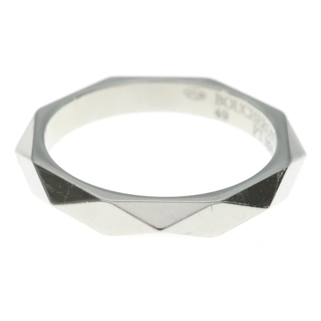 BOUCHERON(ブシュロン) ファセット スモール リング 指輪 Pt950 プラチナ シルバー JAL00205 レディース