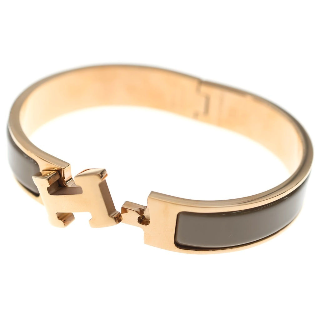 HERMES(エルメス) クリックH PM バングル ブレスレッド アクセサリー GP ピンクゴールド レディース