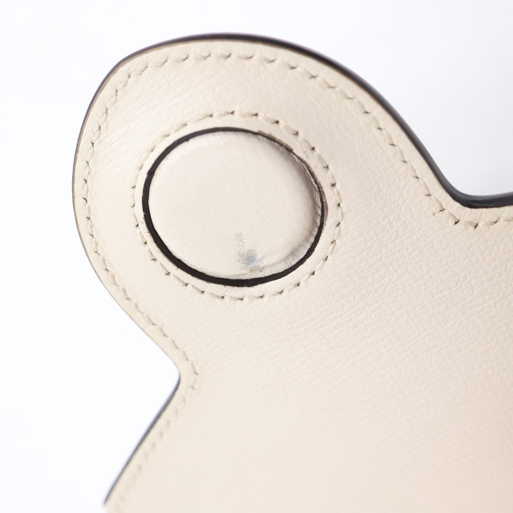 GUCCI(グッチ) GGスプリーム ホースビット1955 ショルダーバッグ ミニバッグ フォンショルダー ホワイト×ベージュ レザー×PVC 625615 ゴールド金具 レディース