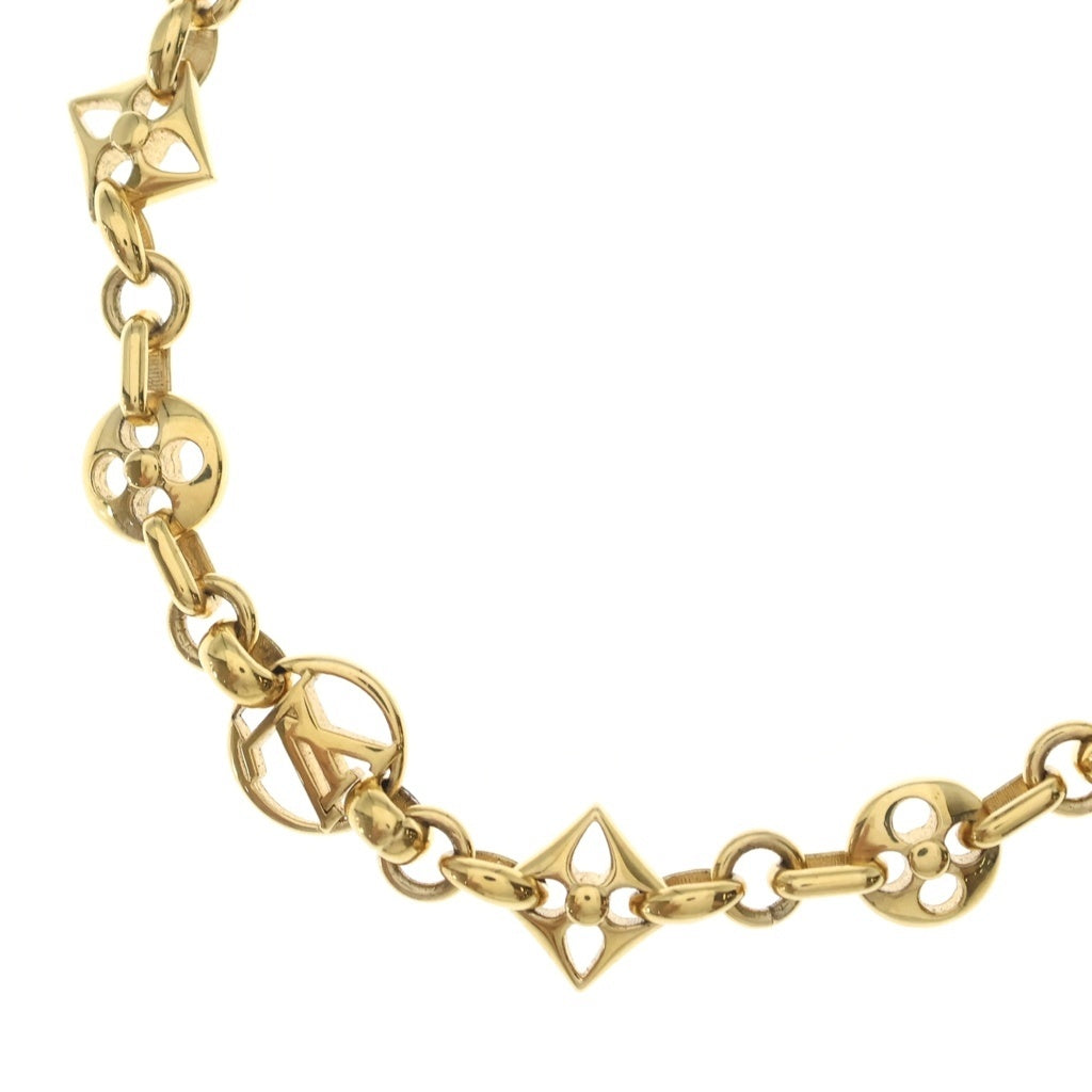 LOUIS VUITTON(ルイヴィトン) コリエ クレイジー インロック ネックレス GP ゴールド M00371 レディース