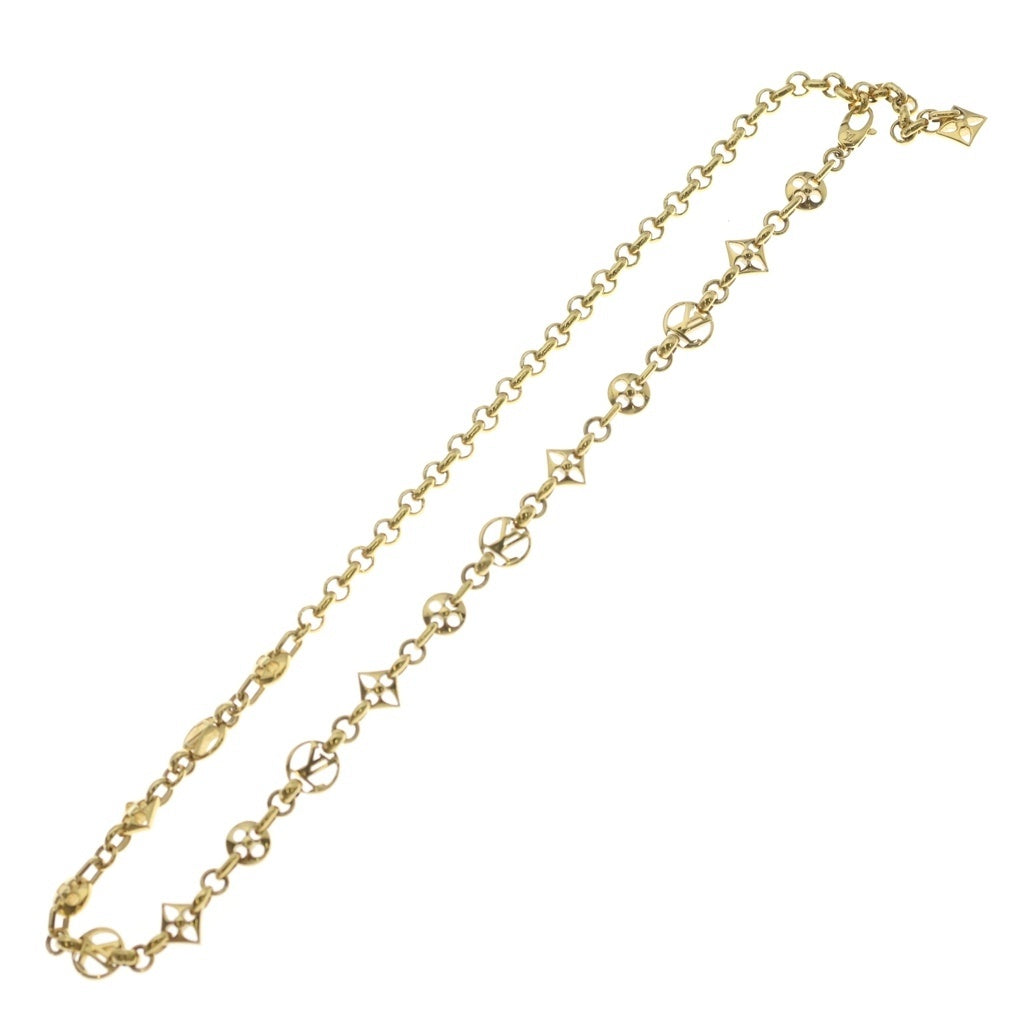 LOUIS VUITTON(ルイヴィトン) コリエ クレイジー インロック ネックレス GP ゴールド M00371 レディース