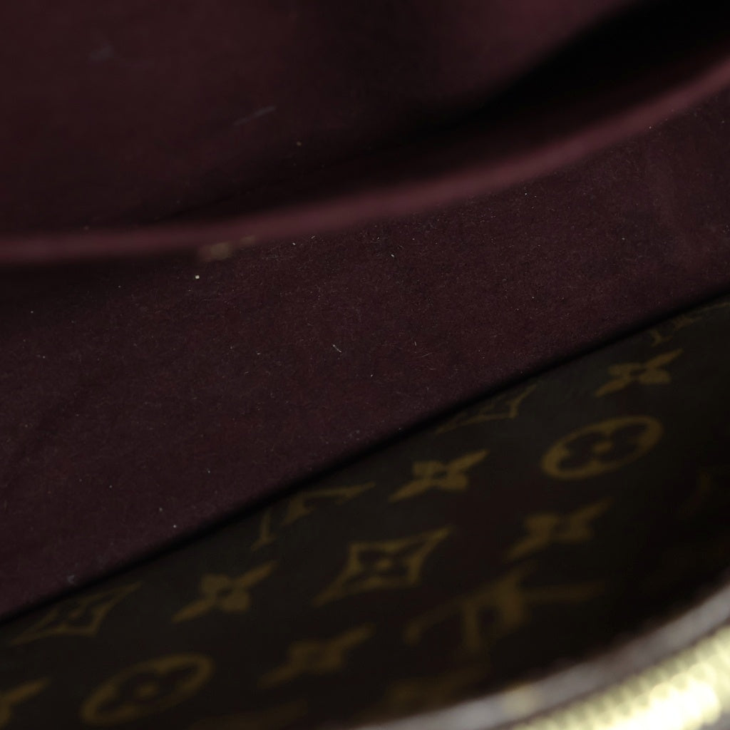 LOUIS VUITTON(ルイヴィトン) モノグラム モンテーニュMM PVC レザー 2WAY ハンドバッグ ショルダーバッグ ブラウン M41056 レディース