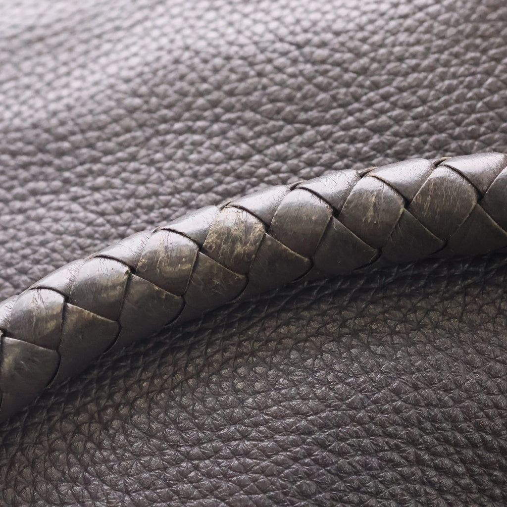 BOTTEGA VENETA(ボッテガヴェネタ) イントレチャート ハンドバッグ トートバッグ パープル レザー レディース
