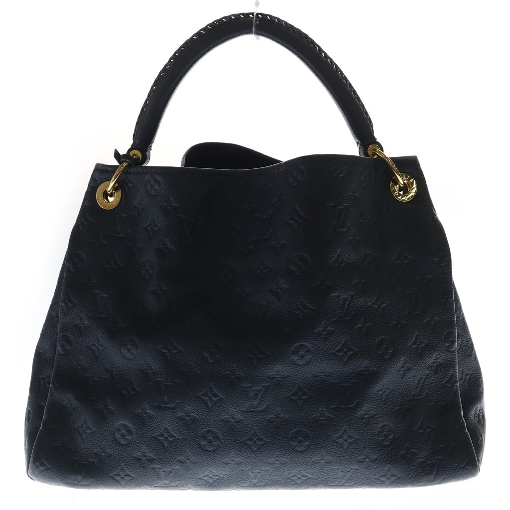 LOUIS VUITTON(ルイヴィトン) モノグラムアンプラント アーツィMM アンフィニ ハンドバッグ トートバッグ ブラック レザー M93448 ゴールド金具 レディース