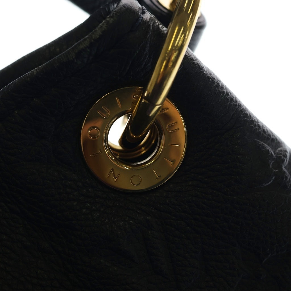 LOUIS VUITTON(ルイヴィトン) モノグラムアンプラント アーツィMM アンフィニ ハンドバッグ トートバッグ ブラック レザー M93448 ゴールド金具 レディース