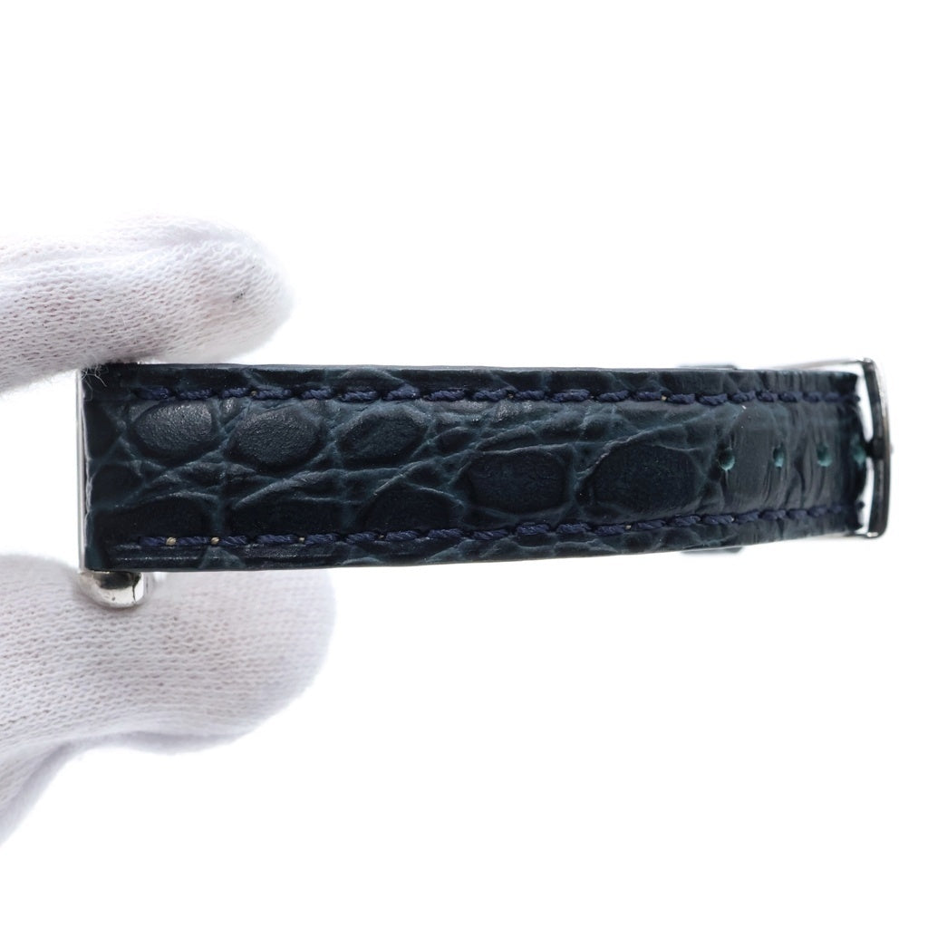 Cartier(カルティエ) マストタンク MM 腕時計 クォーツ 白文字盤 レザー ブラック/シルバー W1014054 レディース