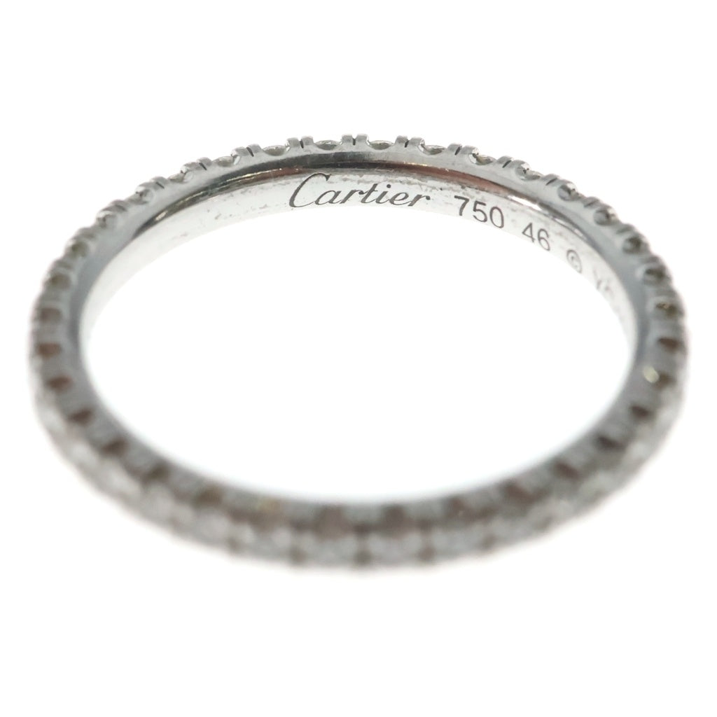 Cartier(カルティエ) エタンセル フルエタニティ ダイヤリング ホワイトゴールド K18WG #46