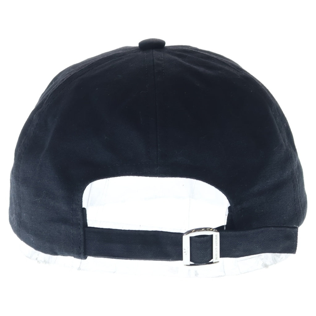 MAISON KITSUNE(メゾンキツネ) ベースボールキャップ 帽子 BABY FOX 6P CAP ベイビーフォックス6Pキャップ コットン ブラック レディース